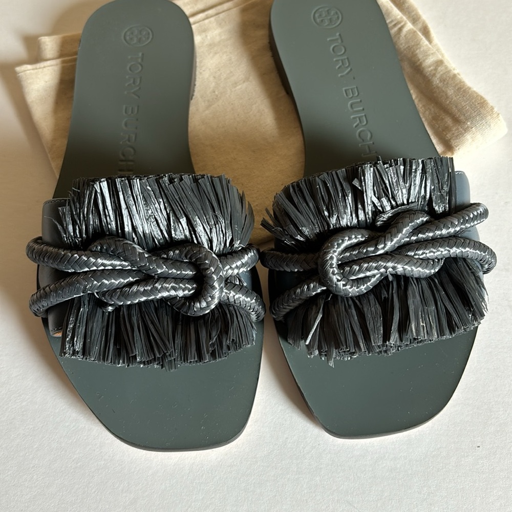Tory Burch ROPE FLAT SLIDE - Picture 6 of 10